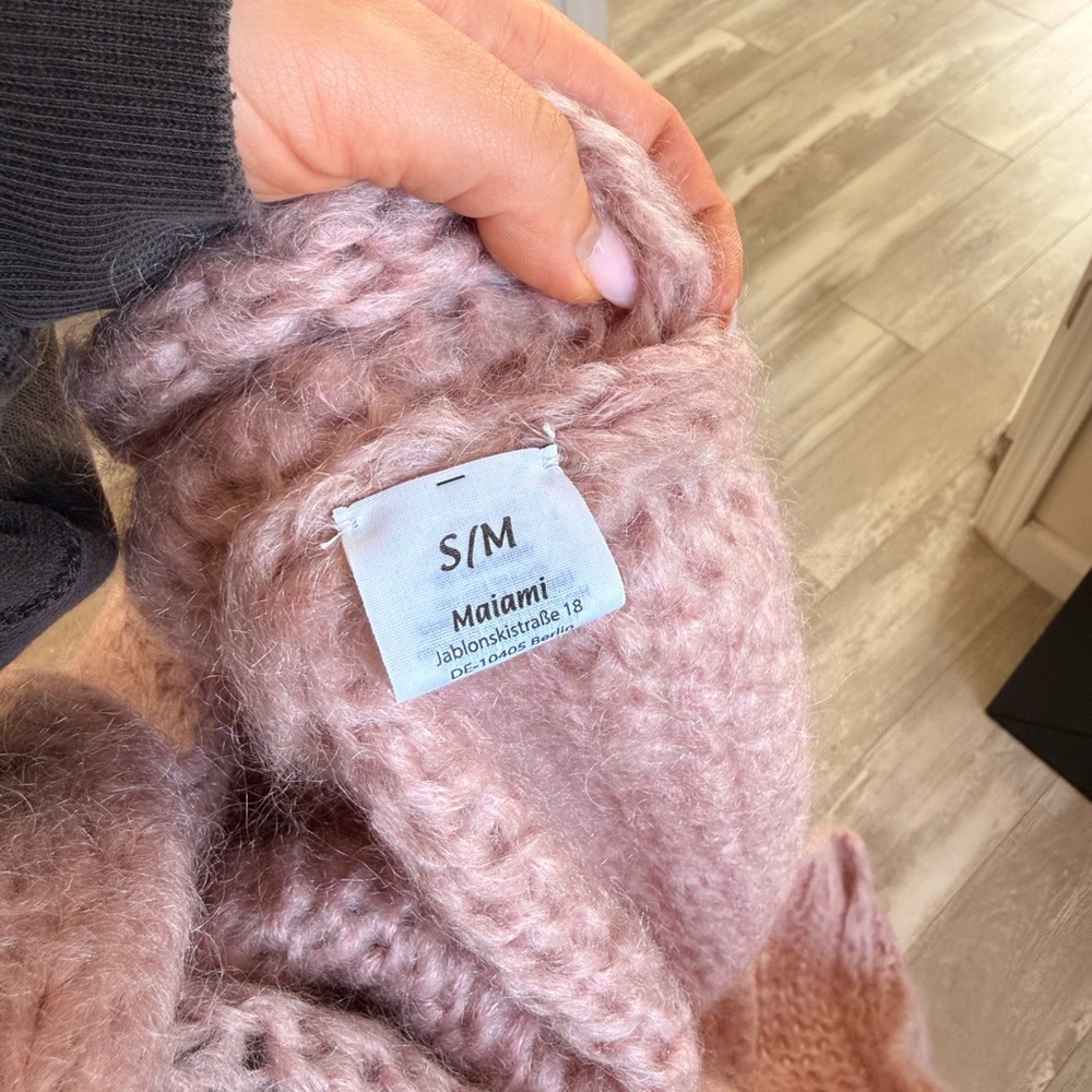 Miami Mohair Bomber Cardigan - Picture 7 of 7